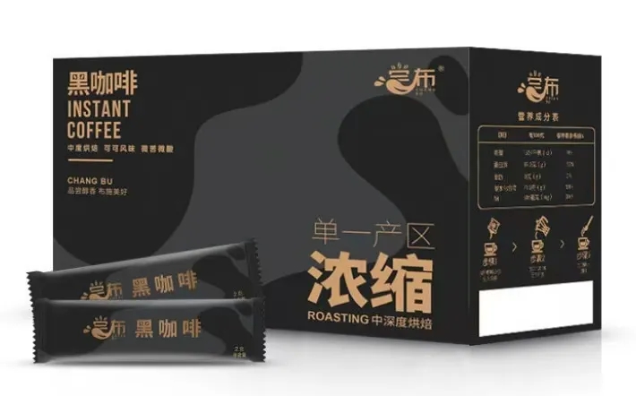 尝布速溶黑咖啡介绍