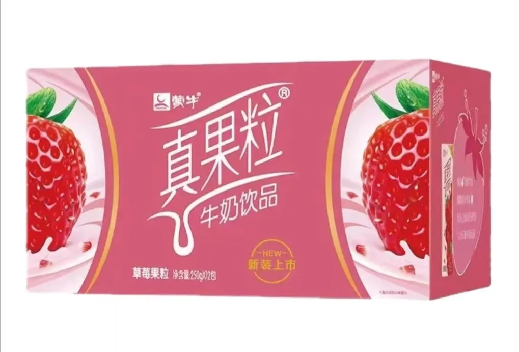 蒙牛真果粒牛奶饮品介绍