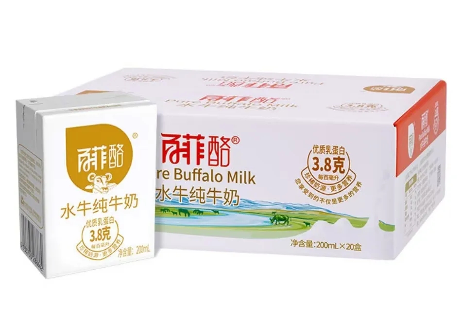百菲酪水牛纯牛奶介绍