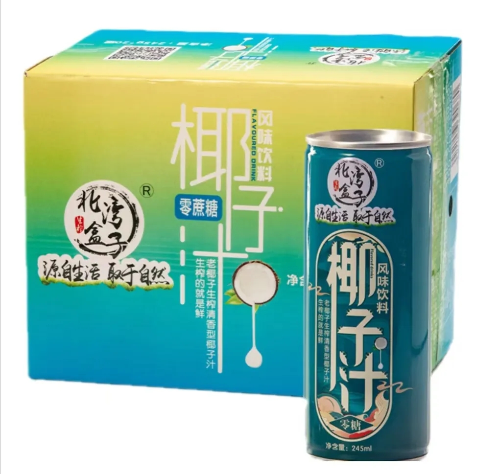 北湾盒子零糖椰子汁风味饮料介绍