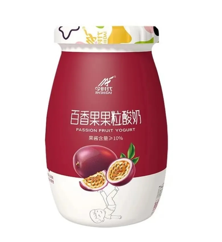 今时代百香果果粒酸奶介绍