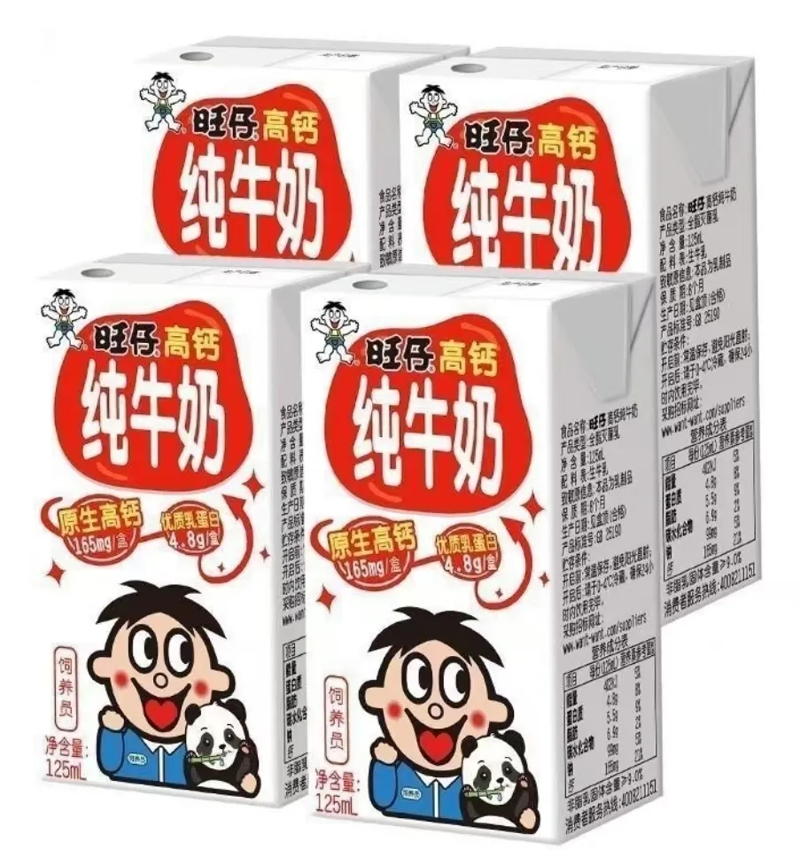 旺仔高钙纯牛奶介绍