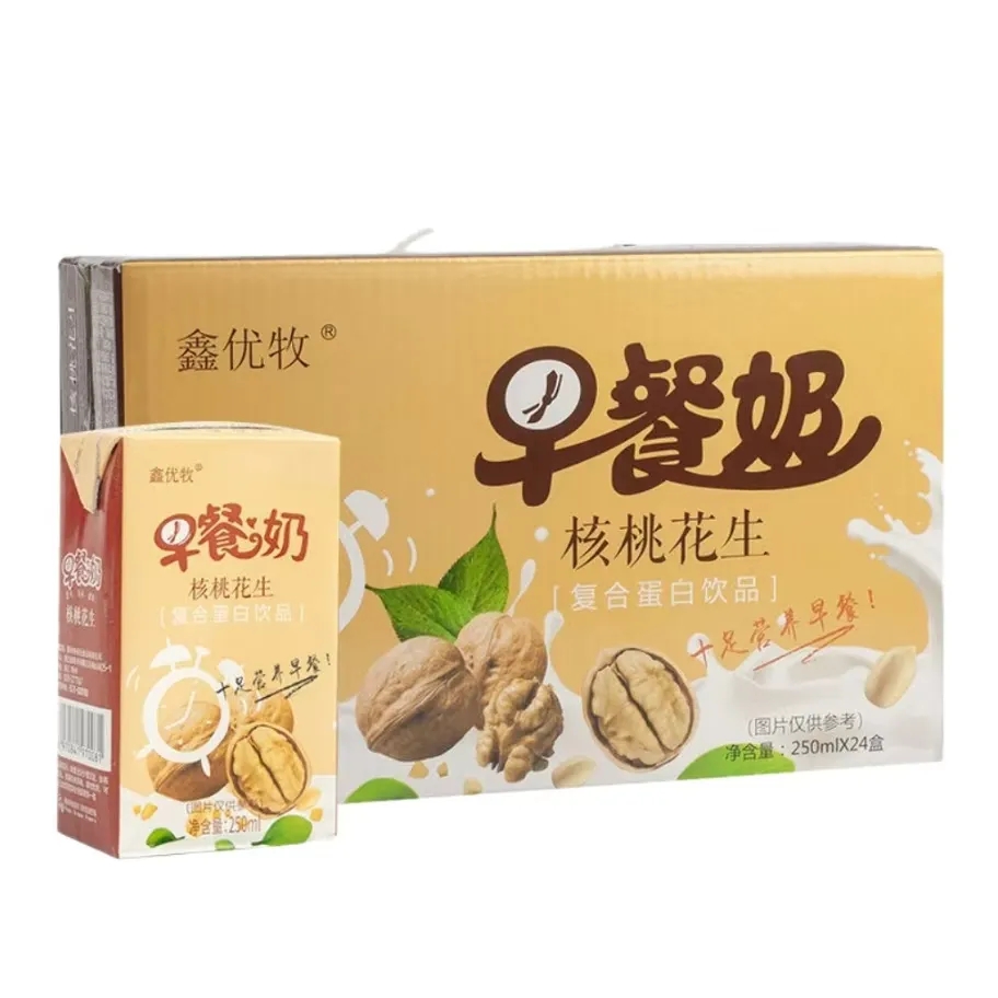 鑫优牧核桃花生牛奶介绍 鑫优牧核桃花生牛奶介绍