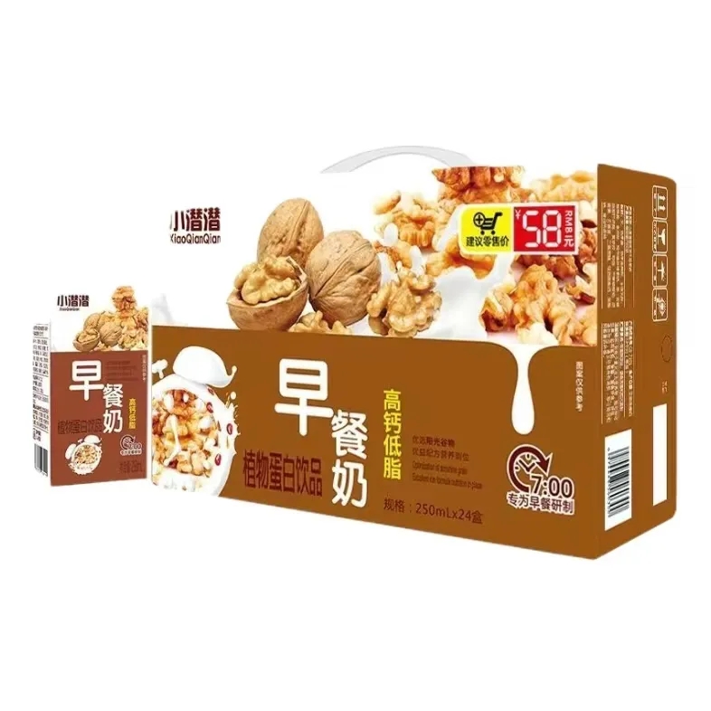 小潜潜核桃花生早餐奶介绍